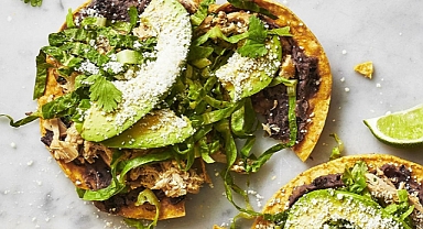 Zesty Rotisserie Chicken and Avocado Tostadas