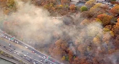 Firefighters Contain Brush Fire in Washington Heights, FDNY Confirms