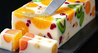 Creamy Fruit Delight: A Quick and Healthy No-Gelatin Dessert