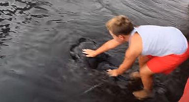 A Boy’s Unbelievable Morning Ritual With An Unusual Friend Caught on Camera