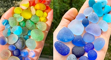 How the Ocean Turns Broken Glass into Shimmering Sea Treasures