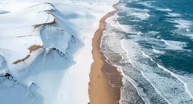 Discover Japan’s Stunning Spot Where Snow, Sand, and Sea Meet