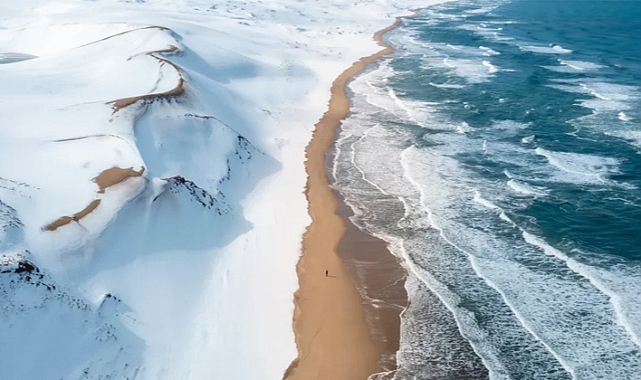 Discover Japan’s Stunning Spot Where Snow, Sand, and Sea Meet