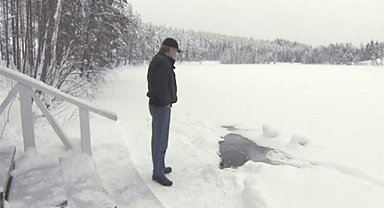 A quiet bond by the frozen lake: how a Finnish man and an otter became lifelong friends