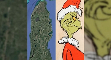 When Florida Is Turned Upside Down, the Grinch Appears: A Viral Geography Curiosity