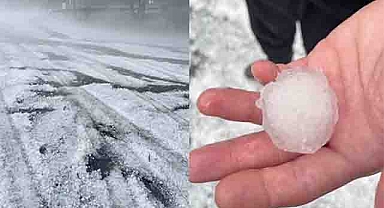 Powerful Ice Barrage Strikes S-town: Residents Face Cleanup After Severe Hailstorm
